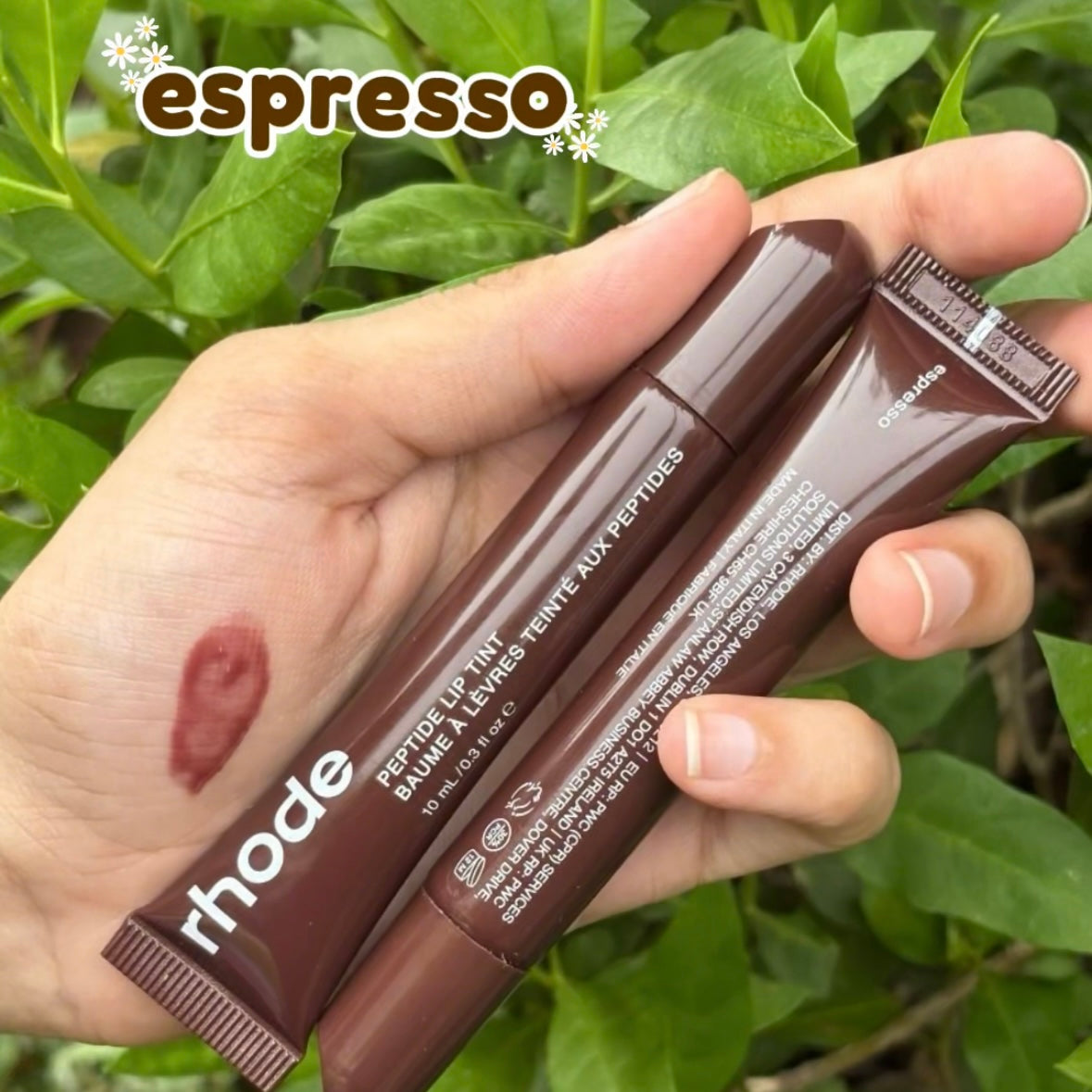 rhode lip tint espresso