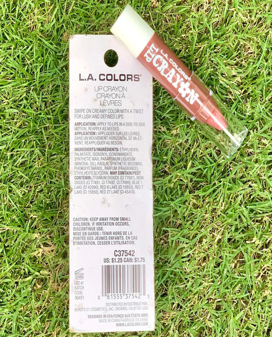 L.A. Colors Lip Crayon Savage