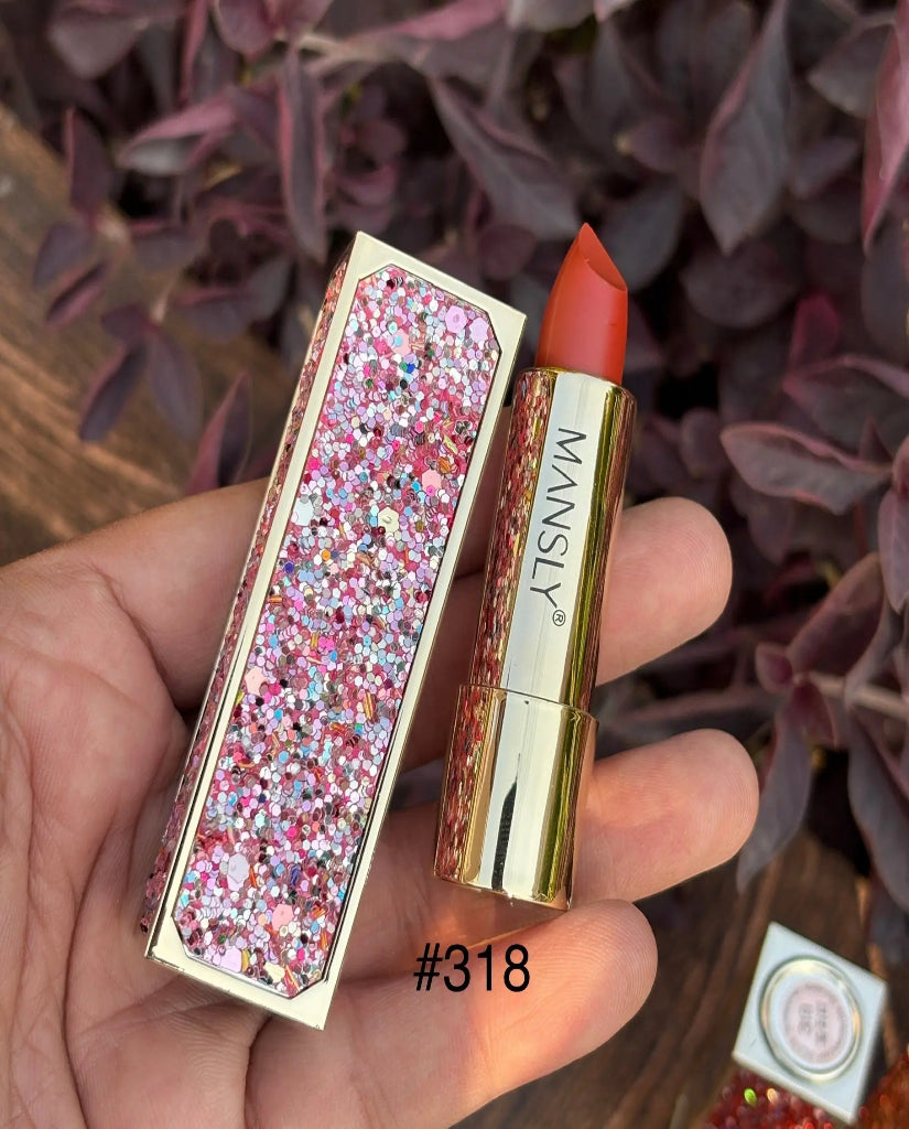 Mansely Matte Lipstics With Mirro