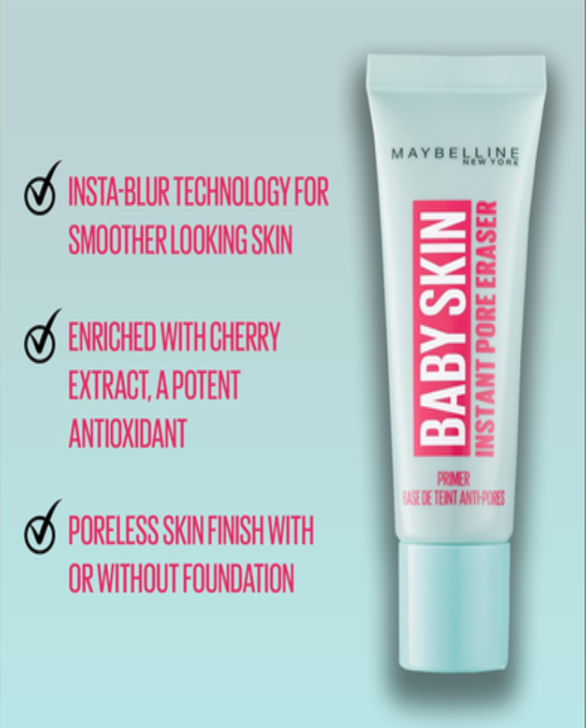 Maybelline Baby skin instant pore eraser primer 22ml