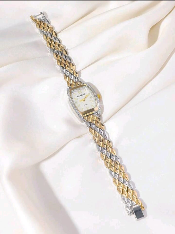 Women's Gold and Silver Dual Tone Stainless Steel Watch (Copy)