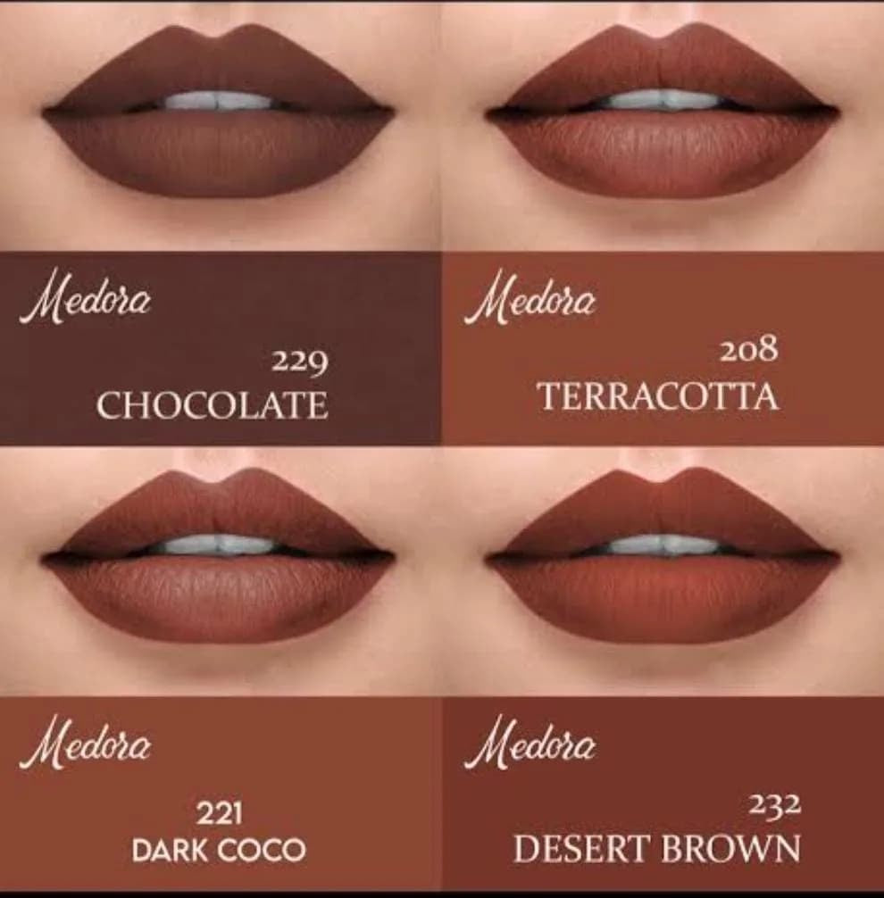 Medora Matte Lipsticks Collection