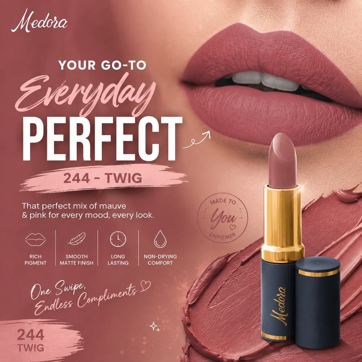 Medora Matte Lipsticks Collection