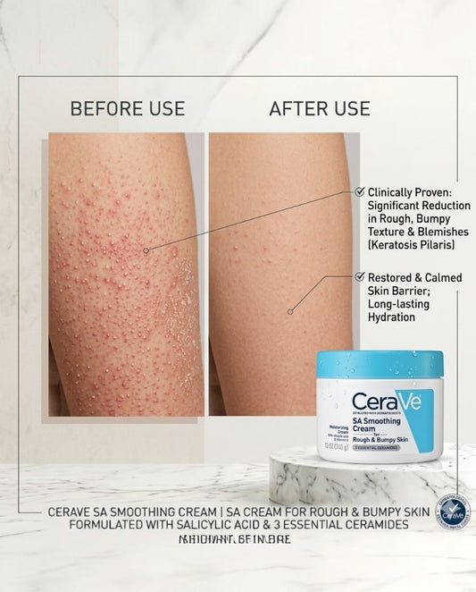 CeraVe SA SMOOTHING CREAM 340G Made In USA