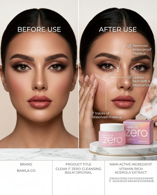 Deal Banila Co Zero Cleansing Balm & Foam Cleanser