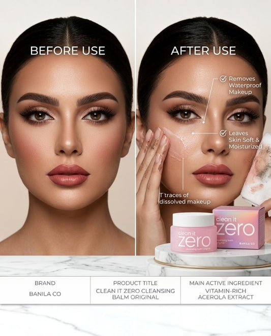 Clean It Zero | Face Cleansing Makeup Remover Balm 100ml