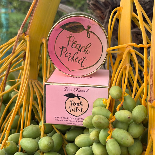 too faced peach perfect  loose powder