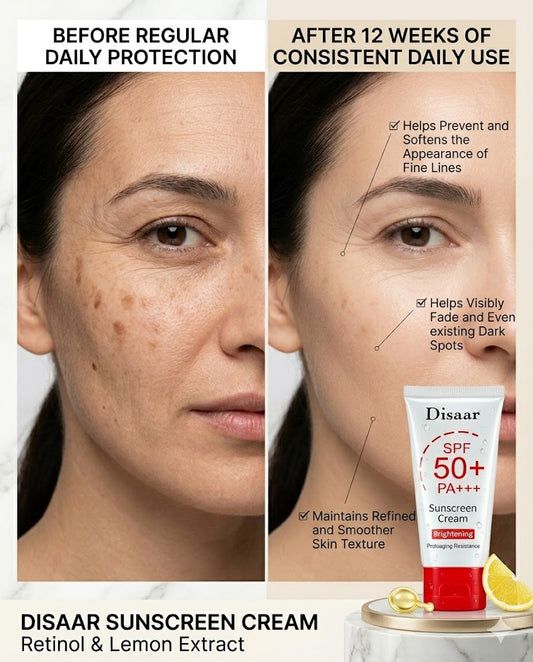 Disaar Brightening Sunscreen Cream Spf 50