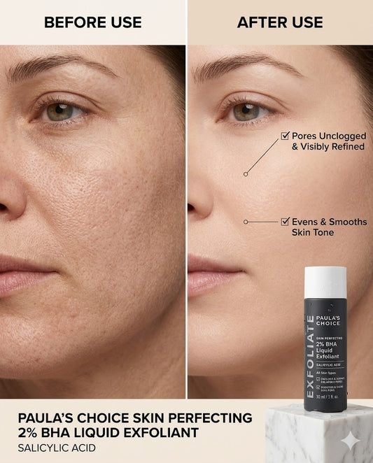 Exfoliate Paula's choice BHA Liquid