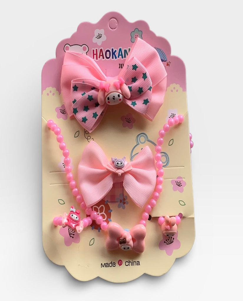 Kids Jewellery And Hairpin Sets