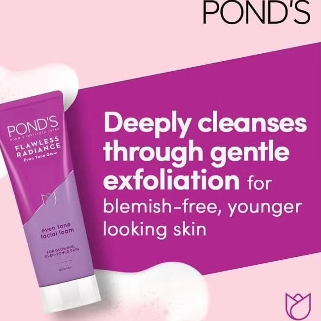 Pond's Flawless Radiance Even Tone Glow Facial Foam
