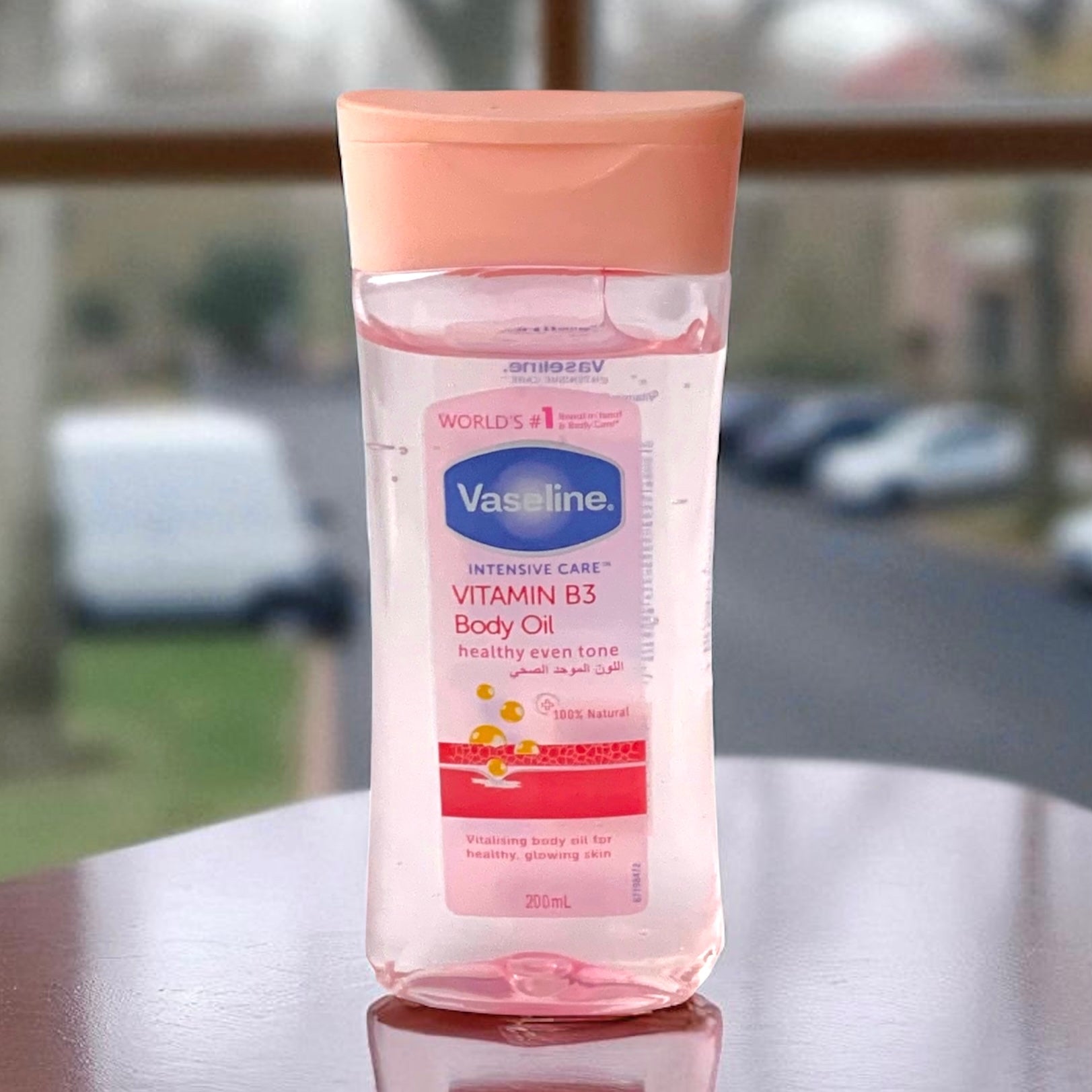 vaseline vitamin B3 body oil