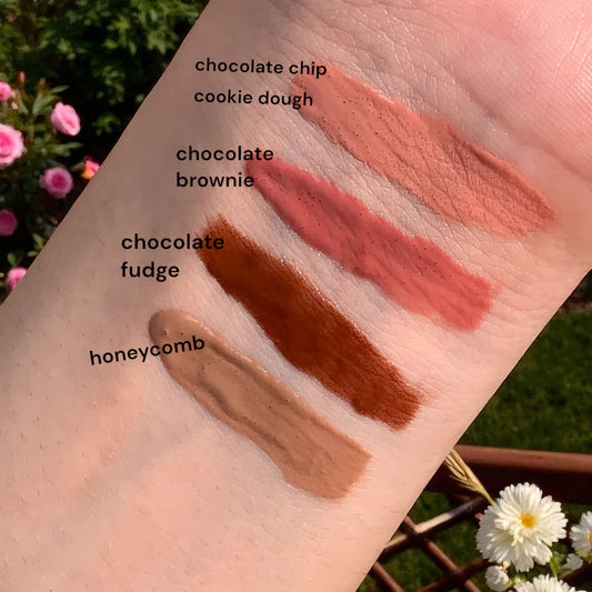 revolution lip gloss swatches