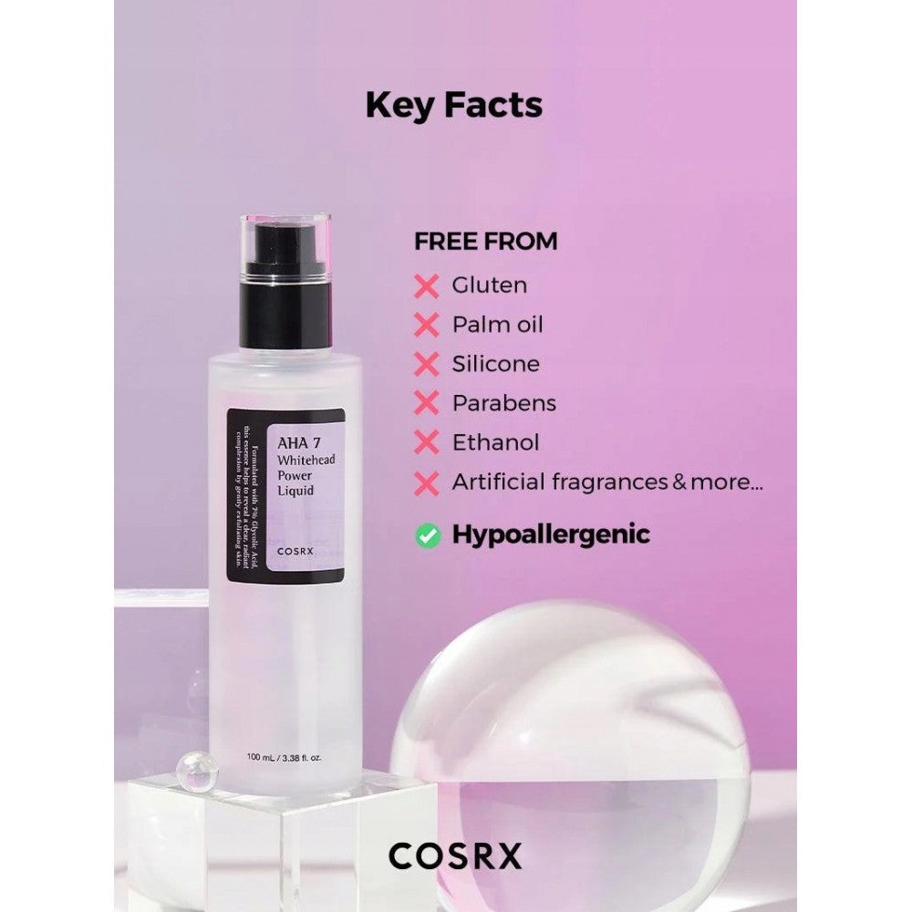 cosrx aha whitehead power liquid