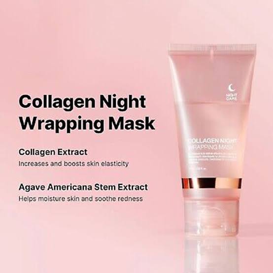 medicube collagen night wrapping mask .