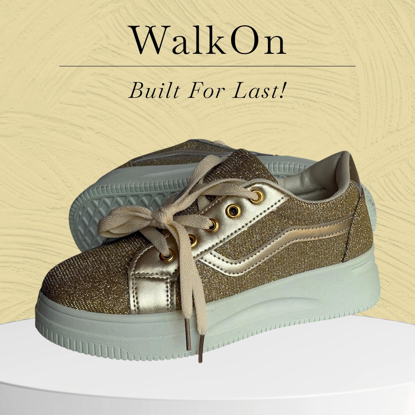 WOMEN-SNEAKERS GOLDEN