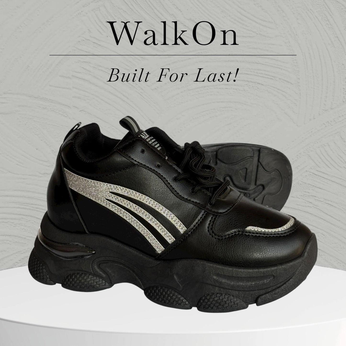 WOMEN-SNEAKERS BLACK