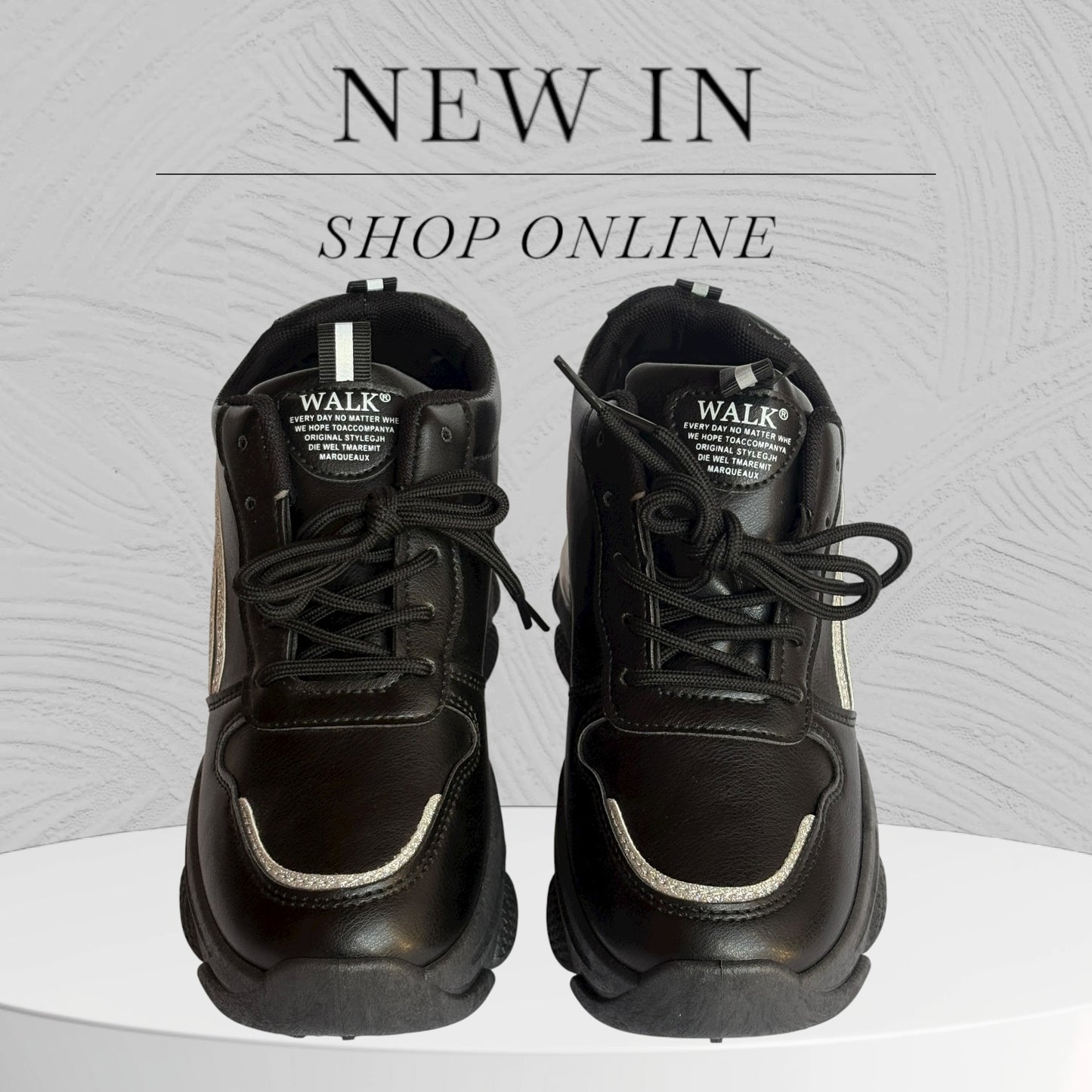 WOMEN-SNEAKERS BLACK
