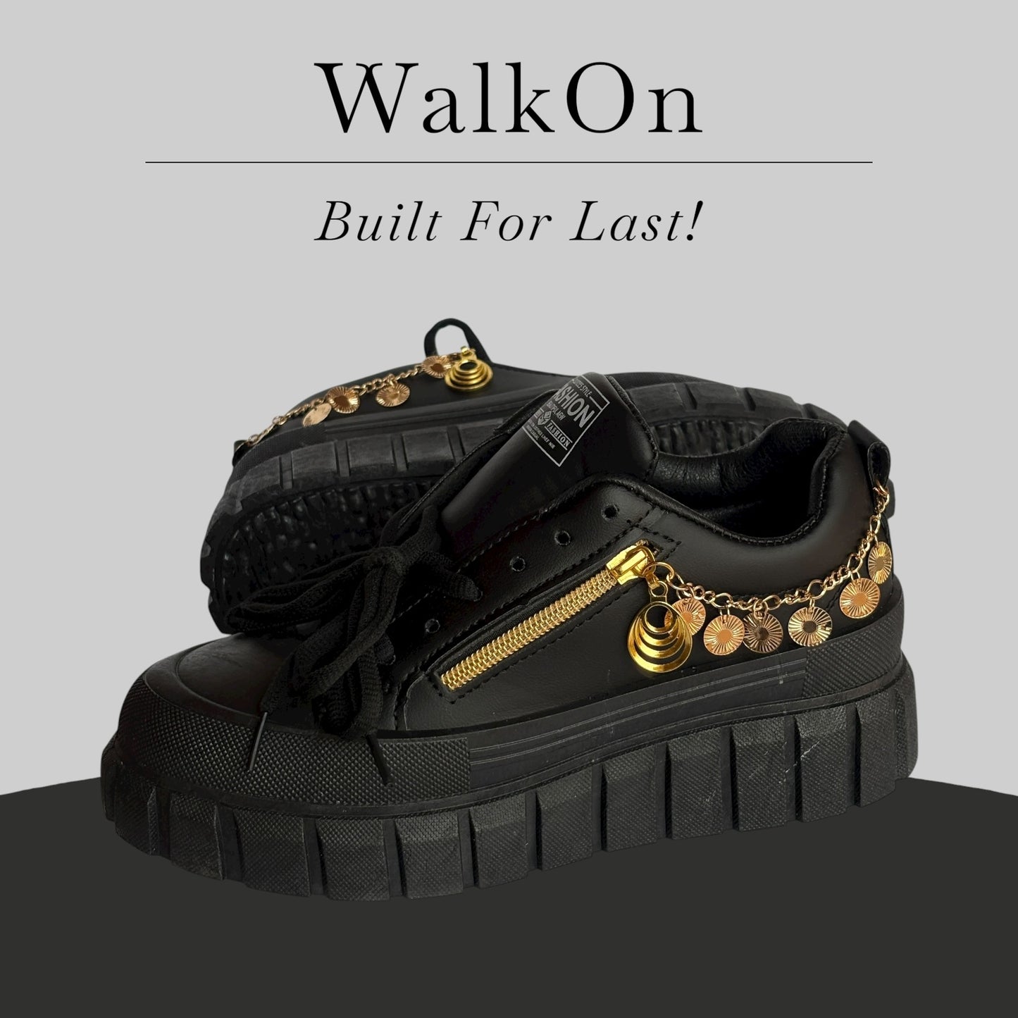 WOMEN-SNEAKERS BLACK