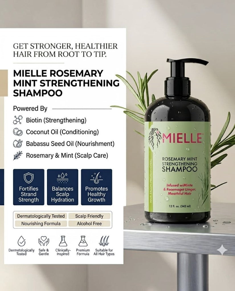 MIELLE Hair Shampoo 355ml