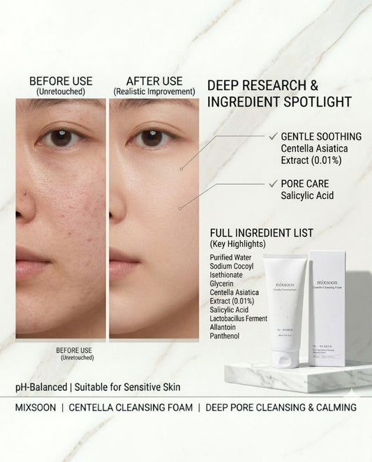 Mixsoon Centella Cleansing Foam 150 ml