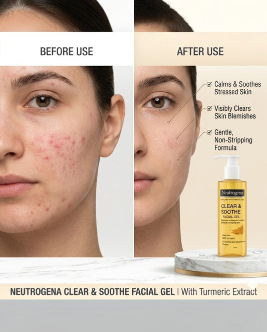 Neutrogena Clear And Soothe Facial Gel 200ml