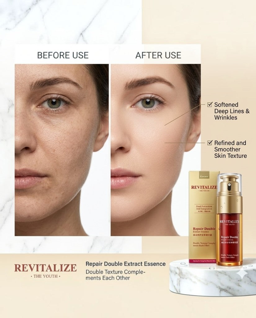 Revitalize dual extraction and integration beauty skin essence