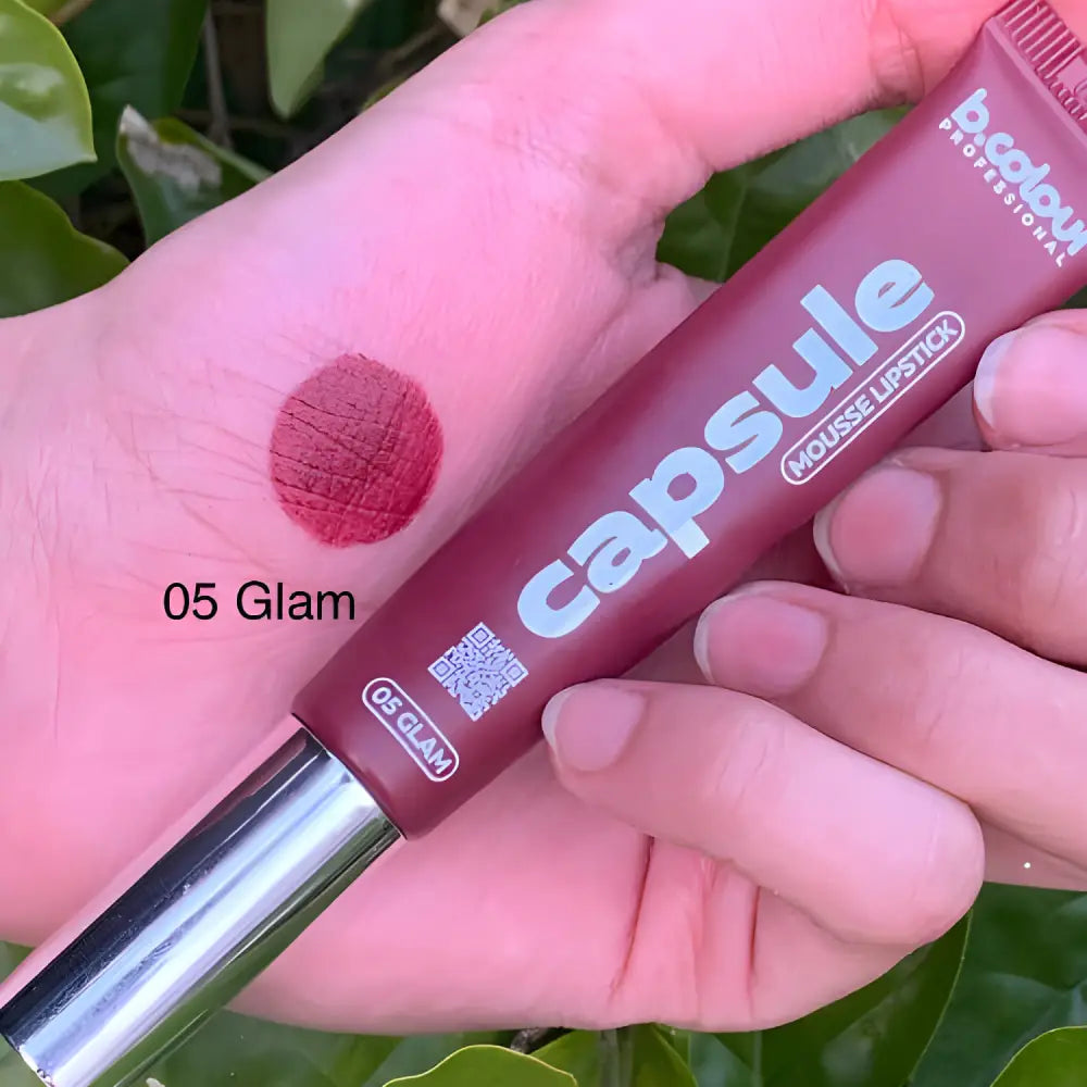 b.colour Capsule Lip & Check Blush + Lipstics - 05 glam - Lipstick
