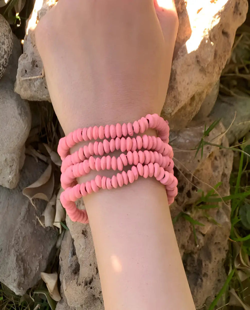 Bracelet Collection - pink set of 4
