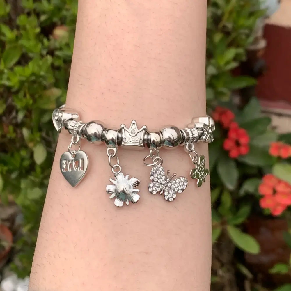 trendy silver bracelet high quality