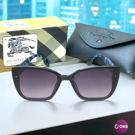 Burburry Sunglasse + Leather Pouch & Box - sunglasses