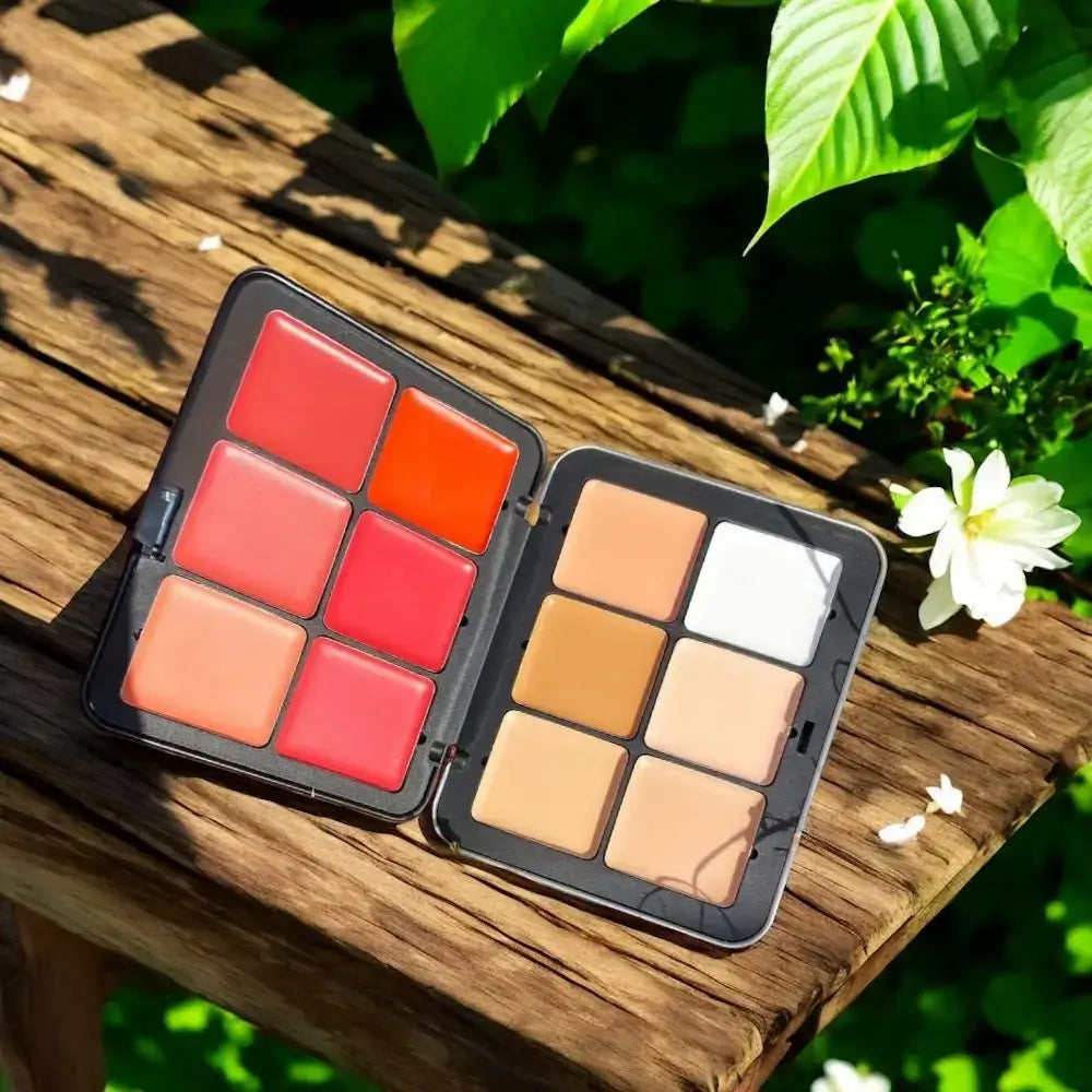 carla secret blush and concealer pallete