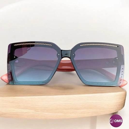 Chanel Sunglasse + Leather Pouch & Box - sunglasses