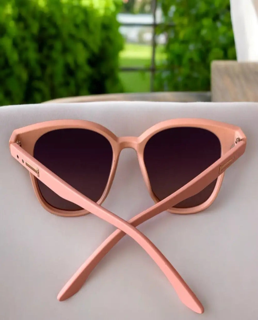 Chanel Sunglasses With Leather Case & Box - sunglasses