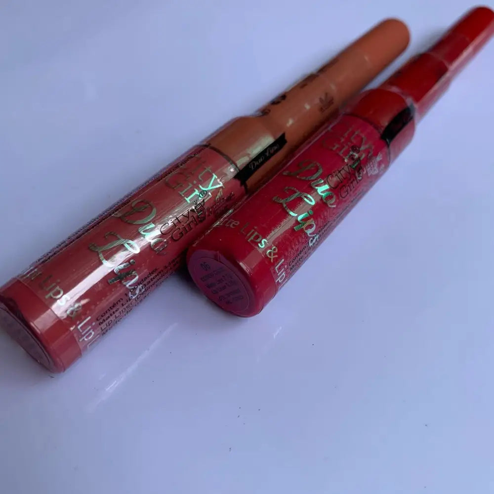 City girls matte lips and lipliner