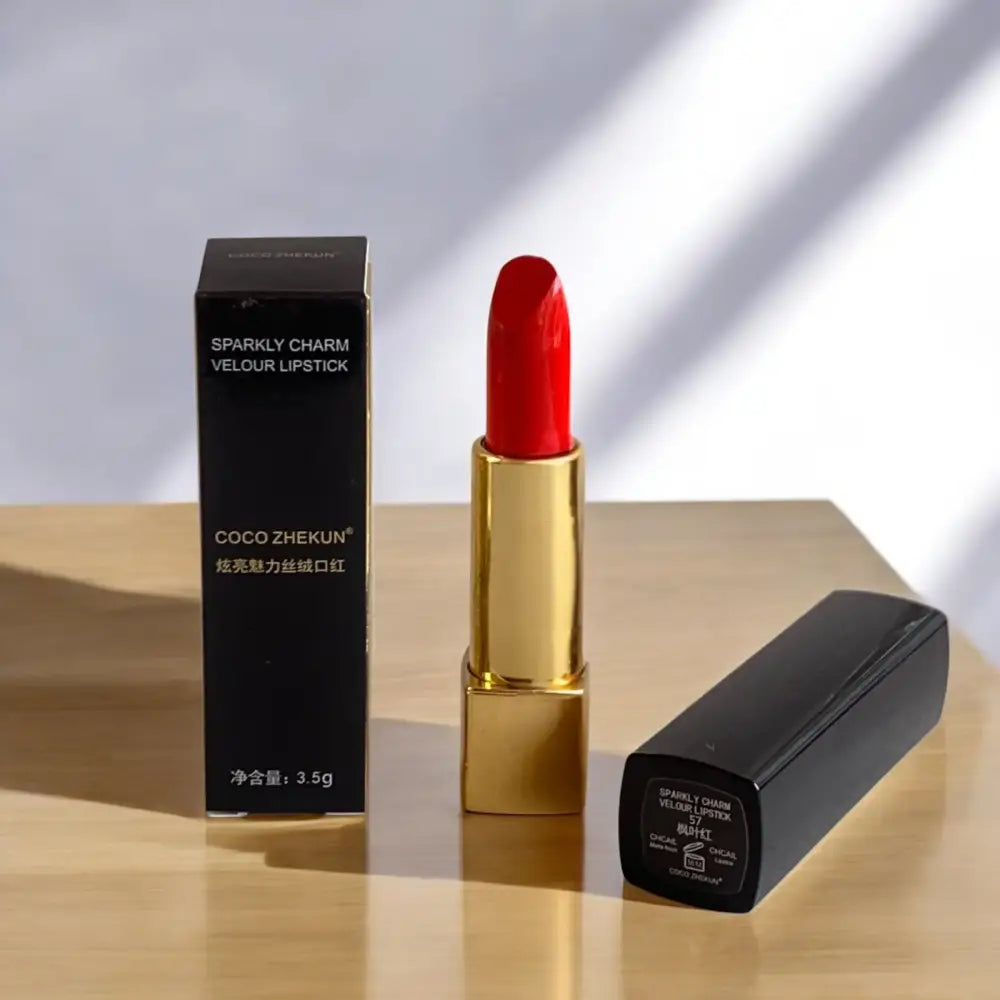 Coco Zekhun Sparkly Charm Velour Lipstick 57