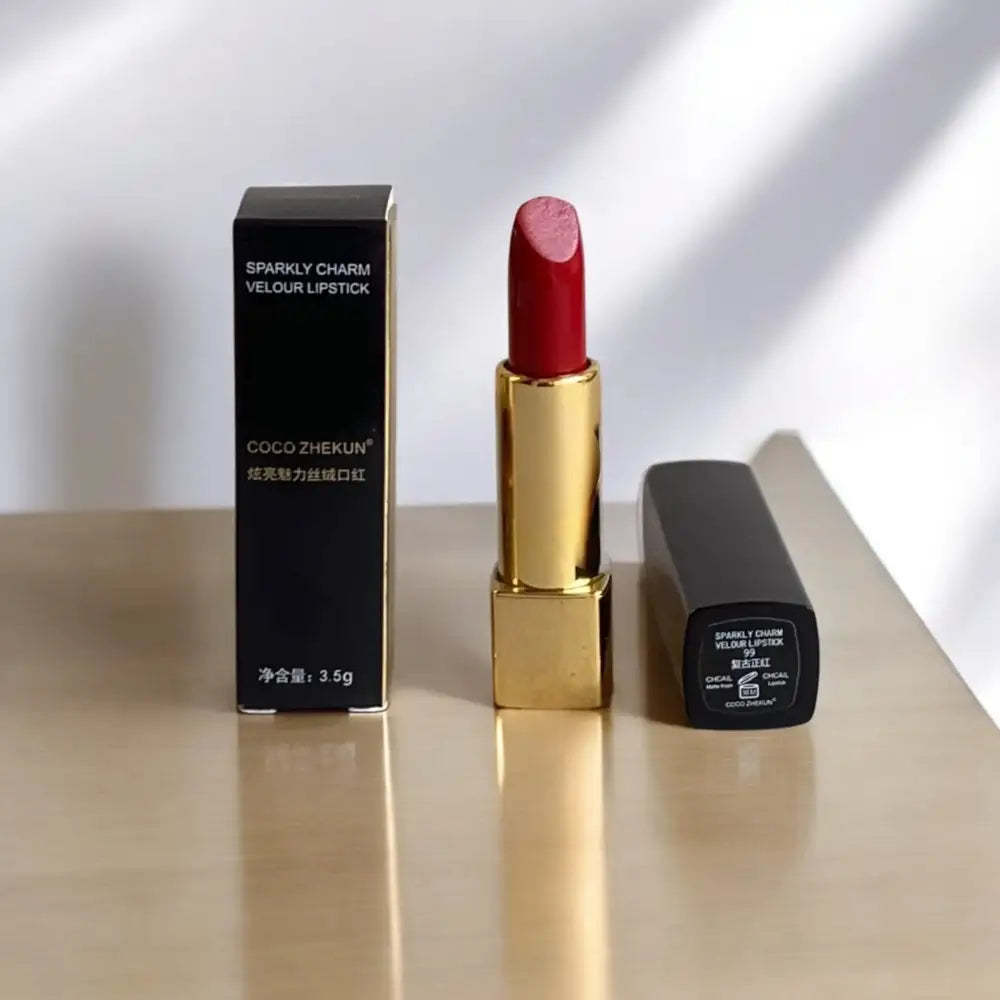 Coco Zekhun Sparkly Charm Velour Lipstick 99