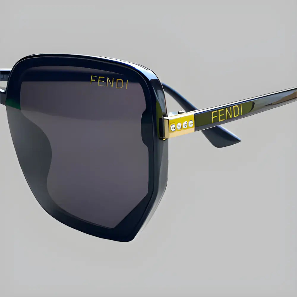 Fendi Sunglasse + Leather Pouch & Box - sunglasses