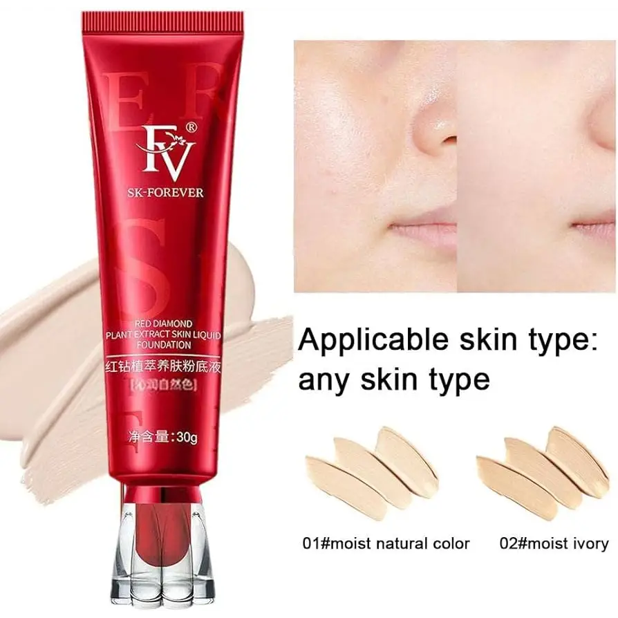 FV Sk Forever Skin Liquid Foundation Full Coverage Formula - foundation