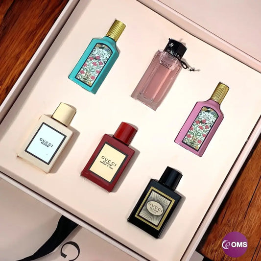 Gucci Perfume Set Of 6 (6×5ml) - perfume set