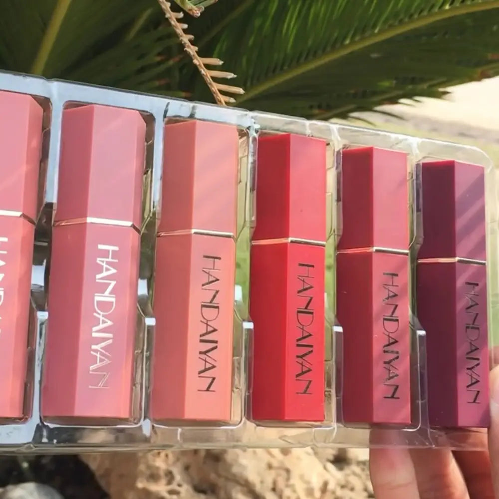 Handaiyan Matte Lipsticks - Pack Of 6 - matte lipsticks