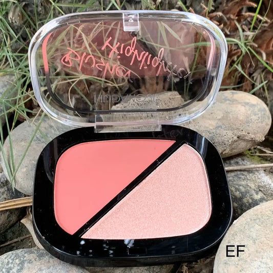 Hudamoji Blusher & Highlighers Palletes - CD - blush pallete