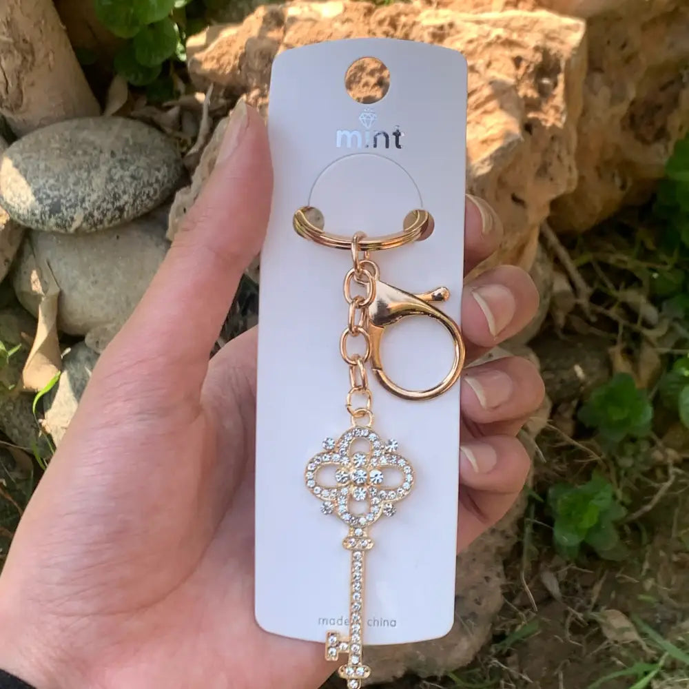 mint fancy key - keychain high quality