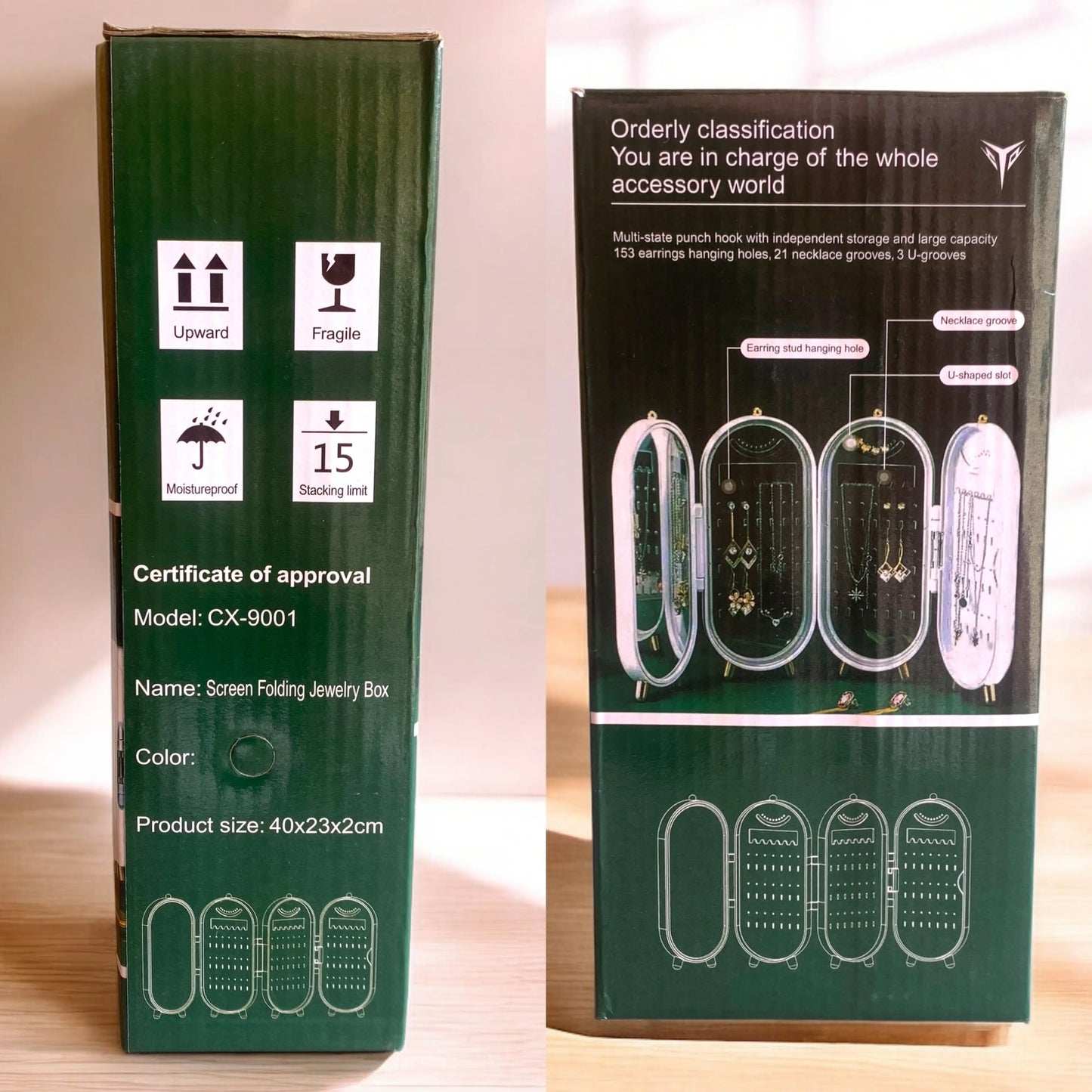 jewellery organizer