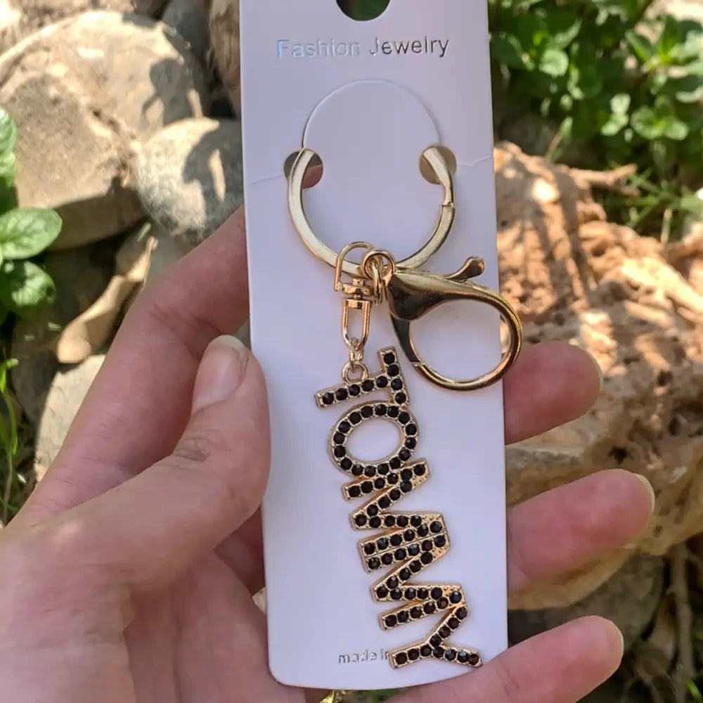 fashion jewellery fancy tommy keychain