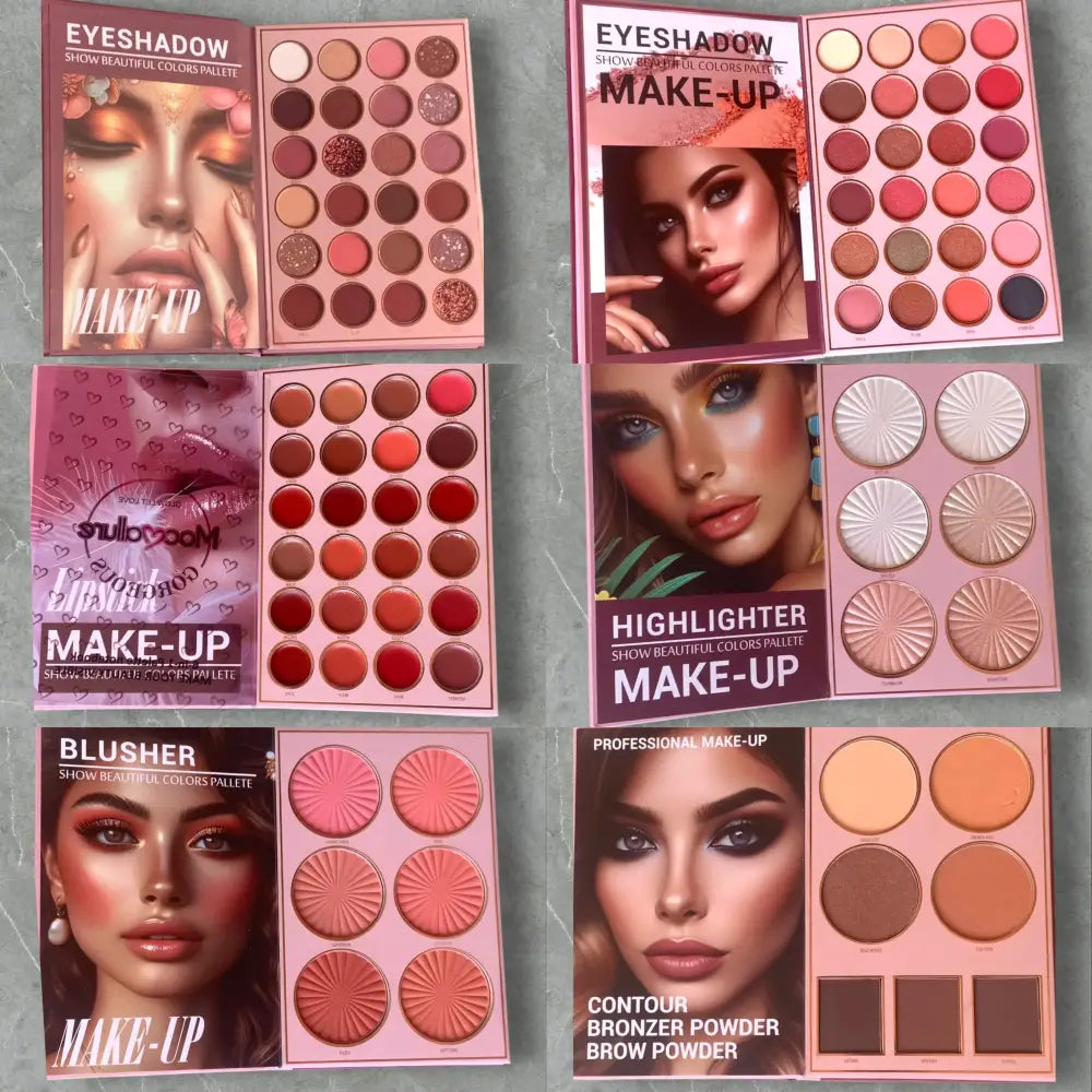 mocallure 6 in 1 book pallet