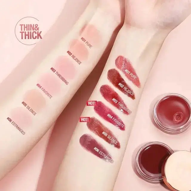 O.TWO.O Hydrating Gloss Lip & Cheek Blam - Rejoice - Blush