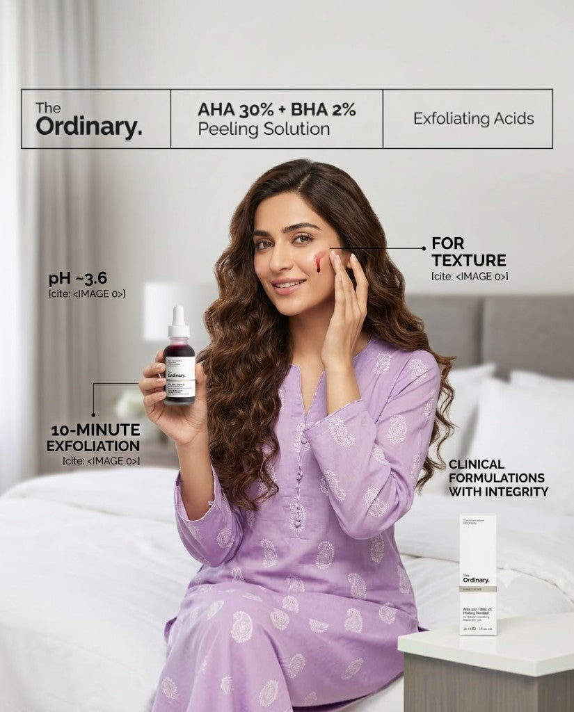 THE ORDINARY PEELING SOLUTION AHA 30% + BHA 2% - 30ML