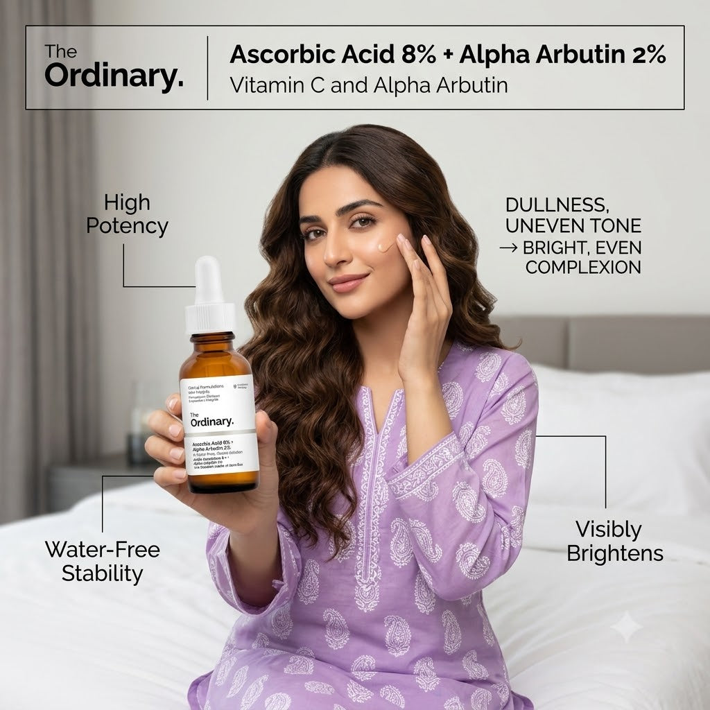 THE ORDINARY ASCORBIC ACID 8%+ ALPHA ARBUTIN 2%