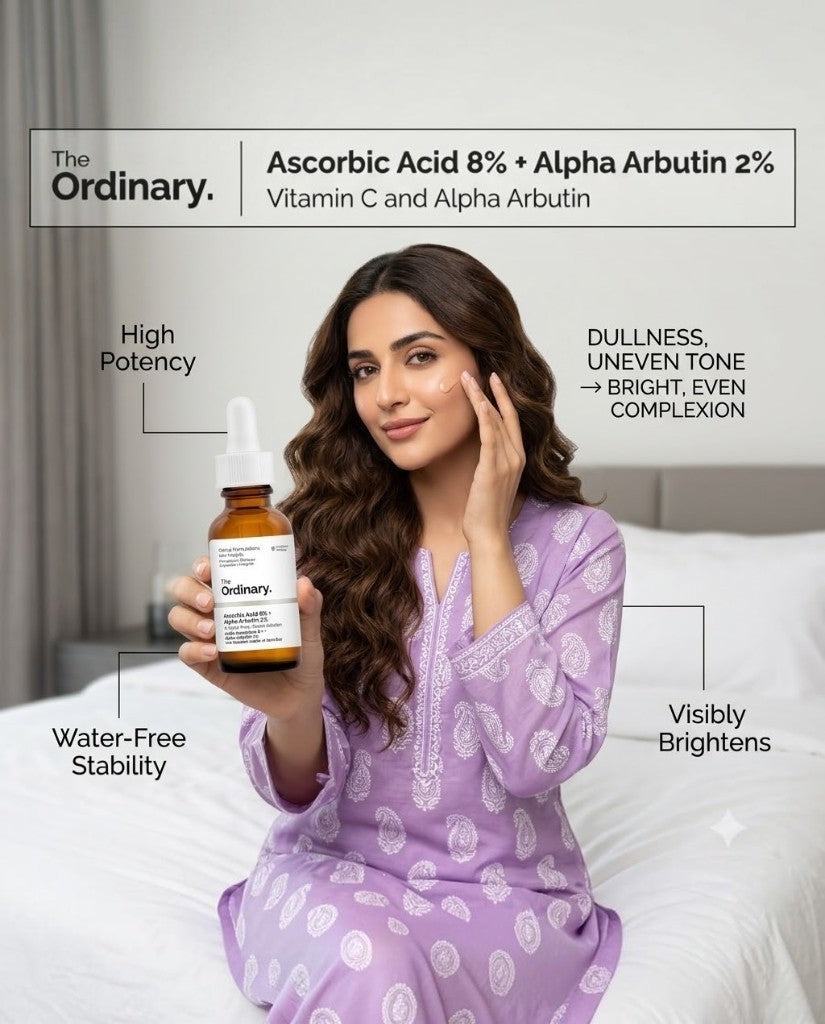 THE ORDINARY ASCORBIC ACID 8%+ ALPHA ARBUTIN 2%